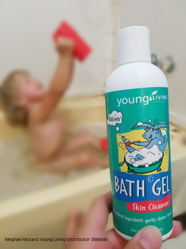 Because toilet training toddlers can require extra baths, the Young Living bath gel is one of our favorite Young Living products this week. Learn more on the blog.
