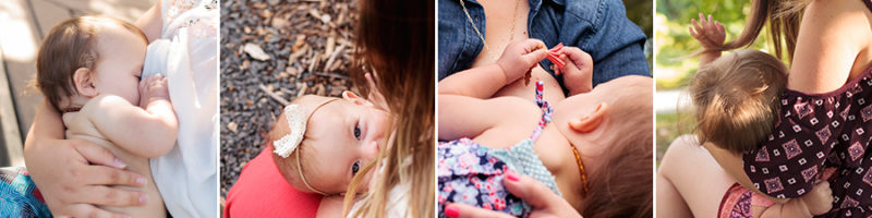 2017 Nursing Mini-Sessions in Kennewick, WA in honor of World Breastfeeding Week. Photographer: Adored by Meghan