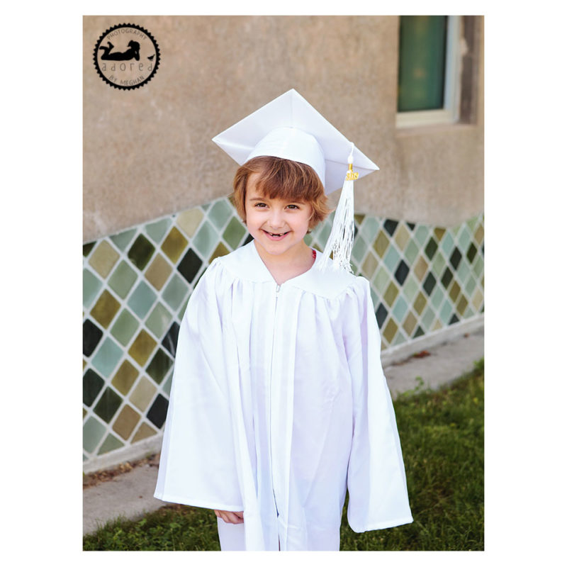 Preschool graduation photo by Adored by Meghan, Kennewick, WA