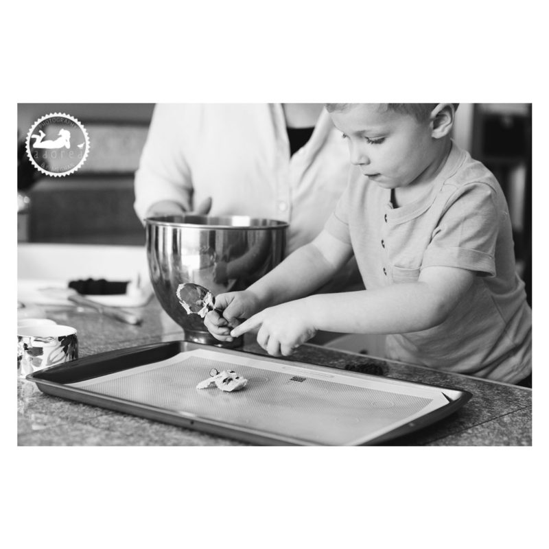 Test tasting cookie dough with Mom. Adored by Meghan, Kennewick, WA photographer.